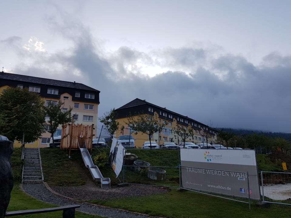 Außenansicht Elldus Resort - Familotel Erzgebirge