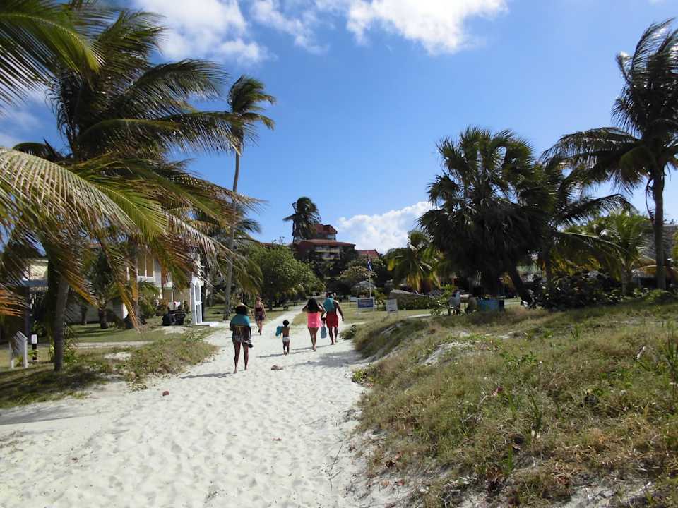 Weg zum Hotel Hotel Villa Cuba