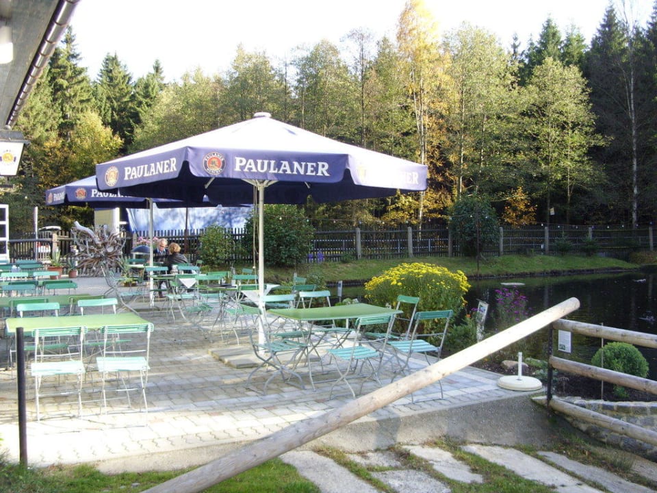 Aussenterrasse Pension Waldschänke