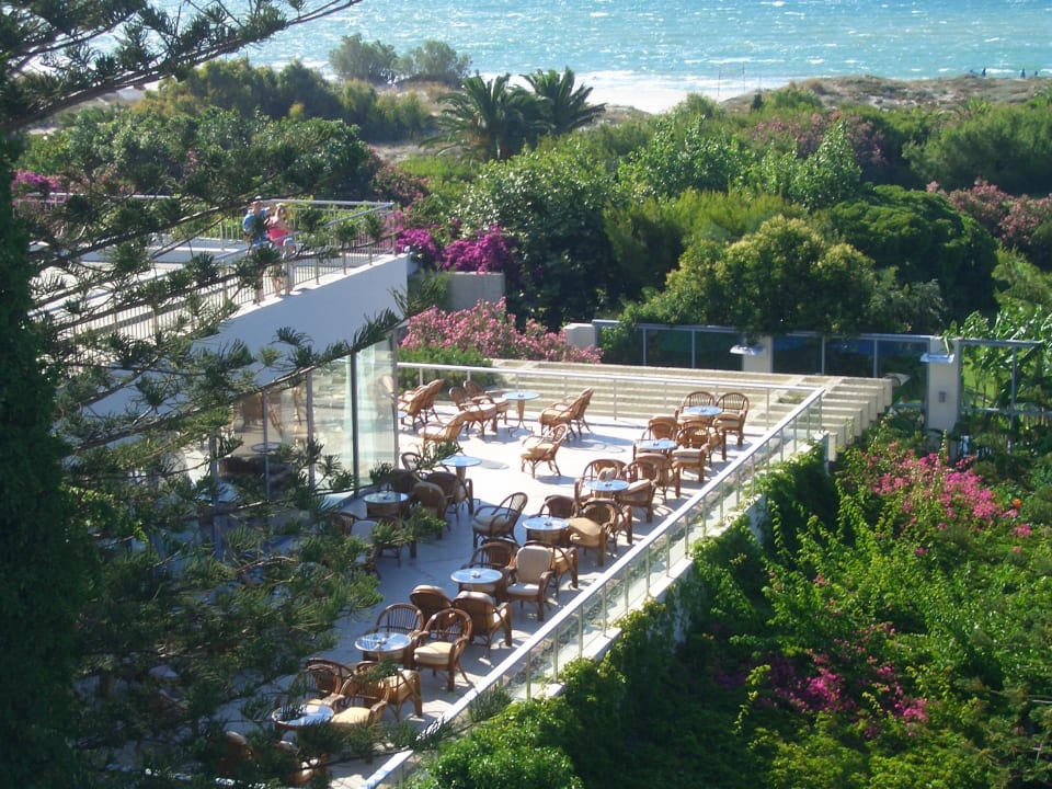 Terrasse von Bar Caravia Beach Hotel
