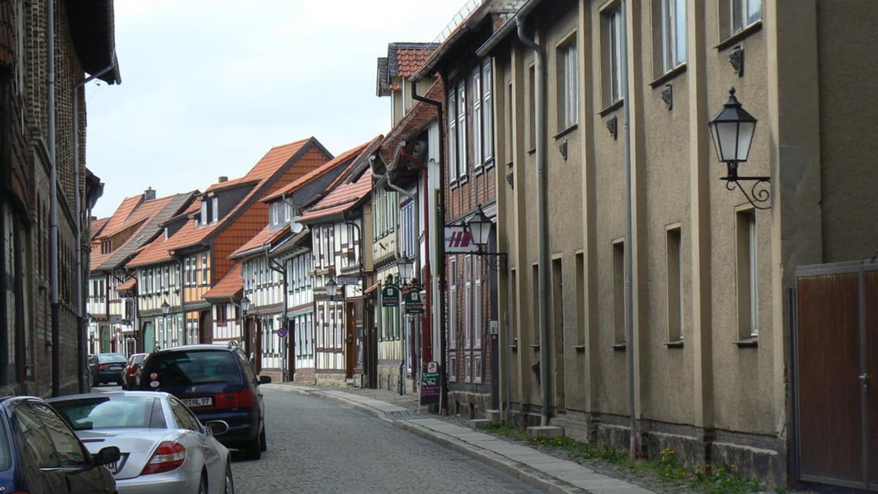 Enge Gassen, Richtung Hotel Altwernigeröder Apparthotel