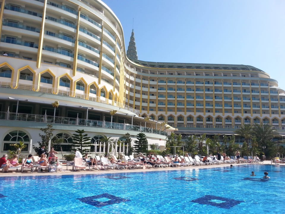 Pool war beheizt Hotel Delphin Imperial