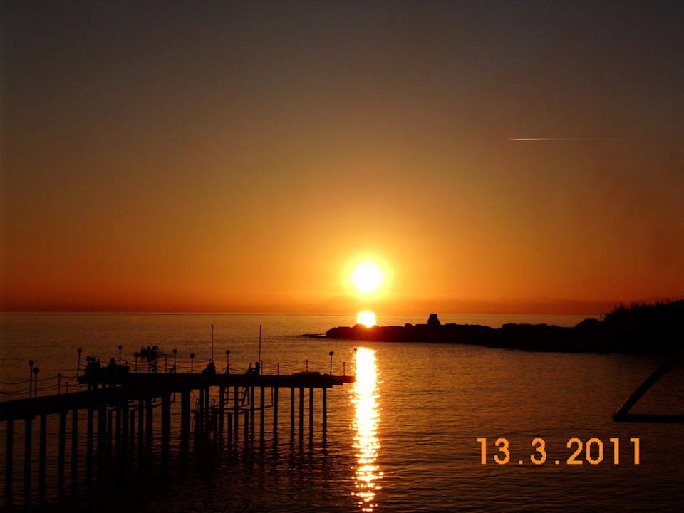 Sonnenuntergang  Oz Hotels Incekum Beach