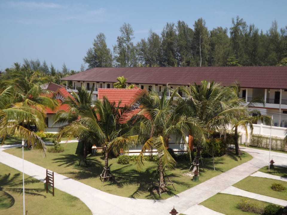 Blick von unserem Zimmer The sunset beach resort (koh kho khao)