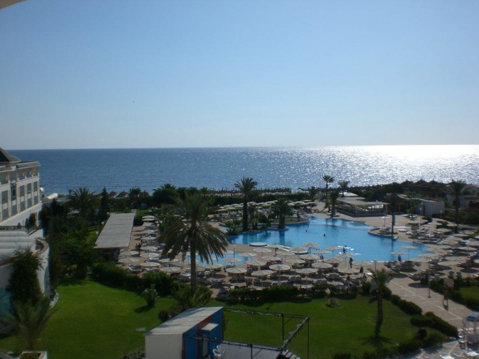 Blick vom Balkon (DZ) Hotel El Mouradi Palm Marina