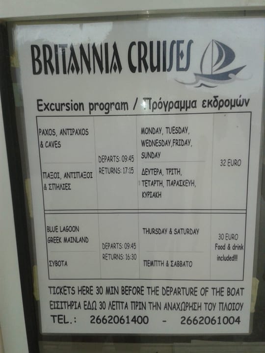 Wycieczki z portu w Lefkimi Capo Di Corfu  (Im Umbau/Renovierung)