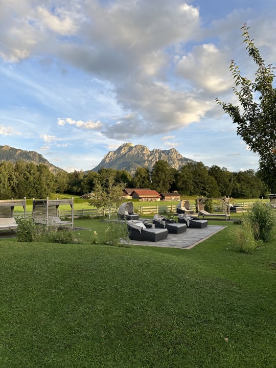 Gartenanlage Hotel König Ludwig