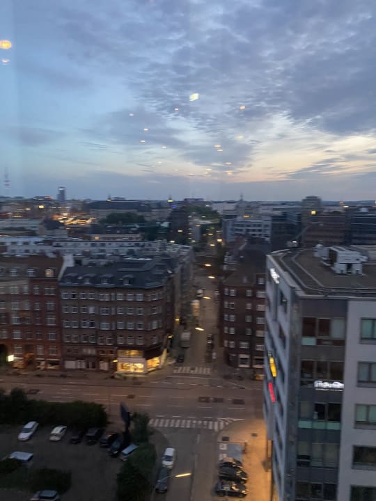 Ausblick HYPERION Hotel Hamburg