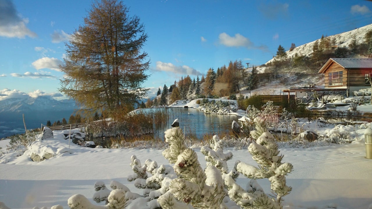 Der erste Schnee Mountain Resort Feuerberg