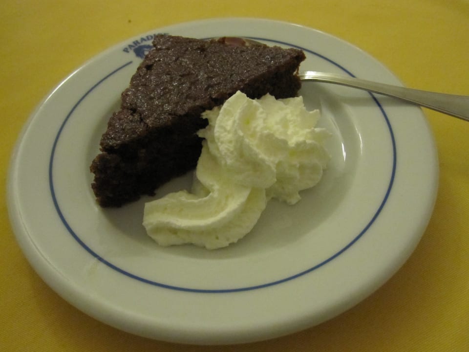 Chocolate cake, made by Anastasia Hotel Paradise