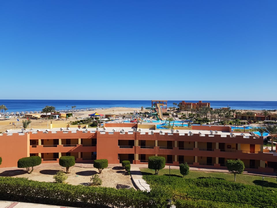 Ausblick Malikia Resort Abu Dabbab