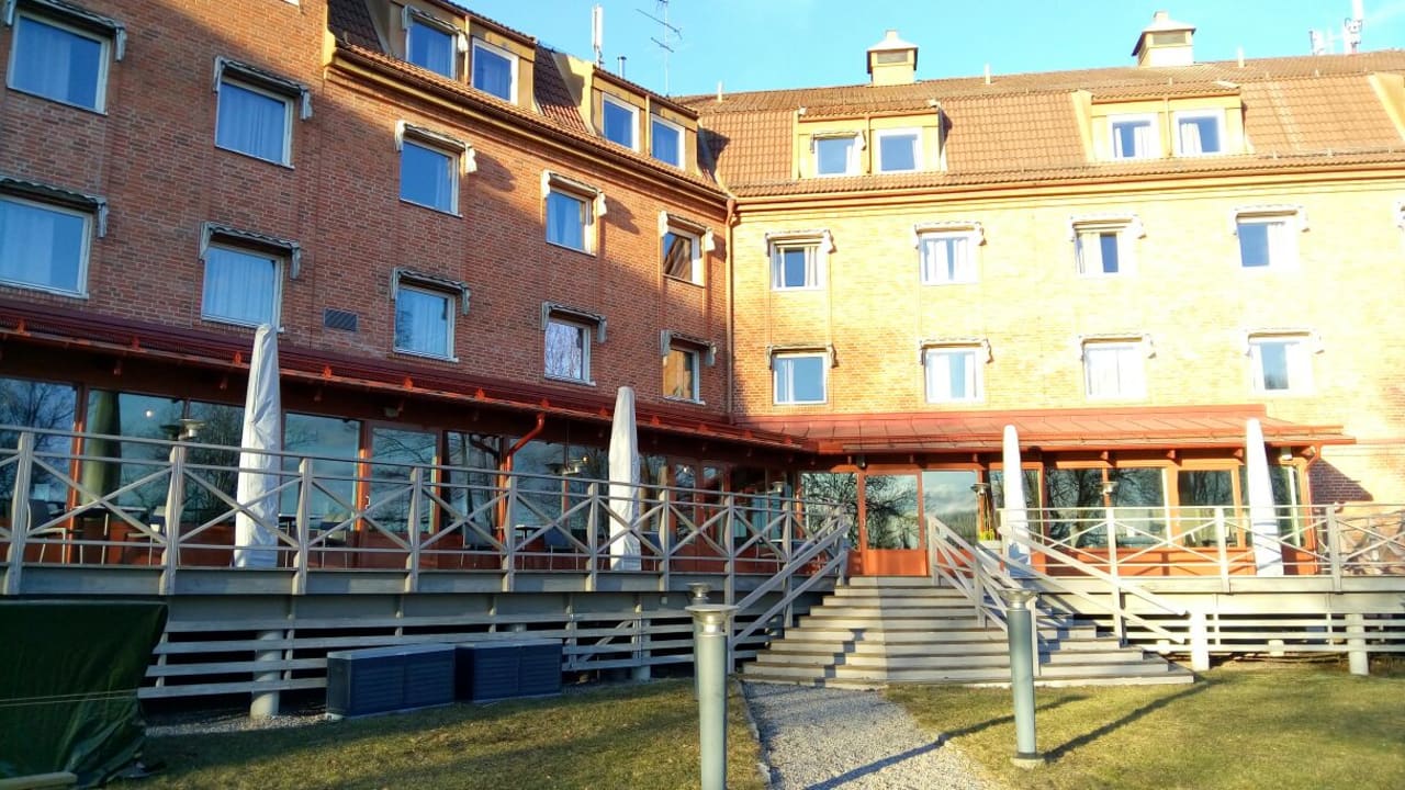 Hinteransicht Clarion Collection Hotel Kompaniet