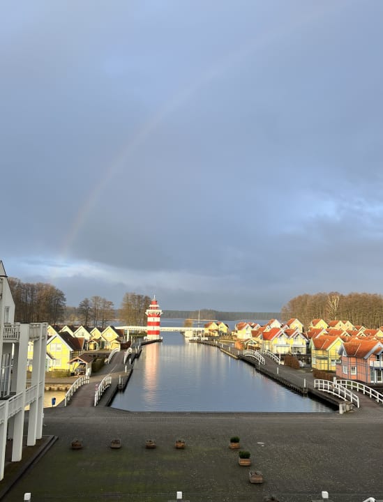 Ausblick Precise Resort Hafendorf Rheinsberg