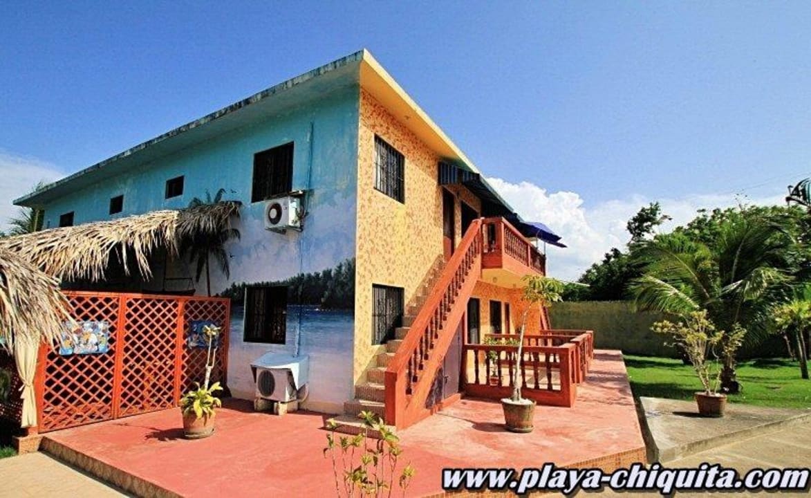Frontansicht Appartements 1 + 2 Hotel Playa Chiquita