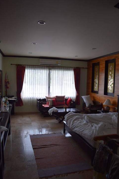 Die höchste Zimmerkategorie "Deluxe" Lotus Paradise Resort