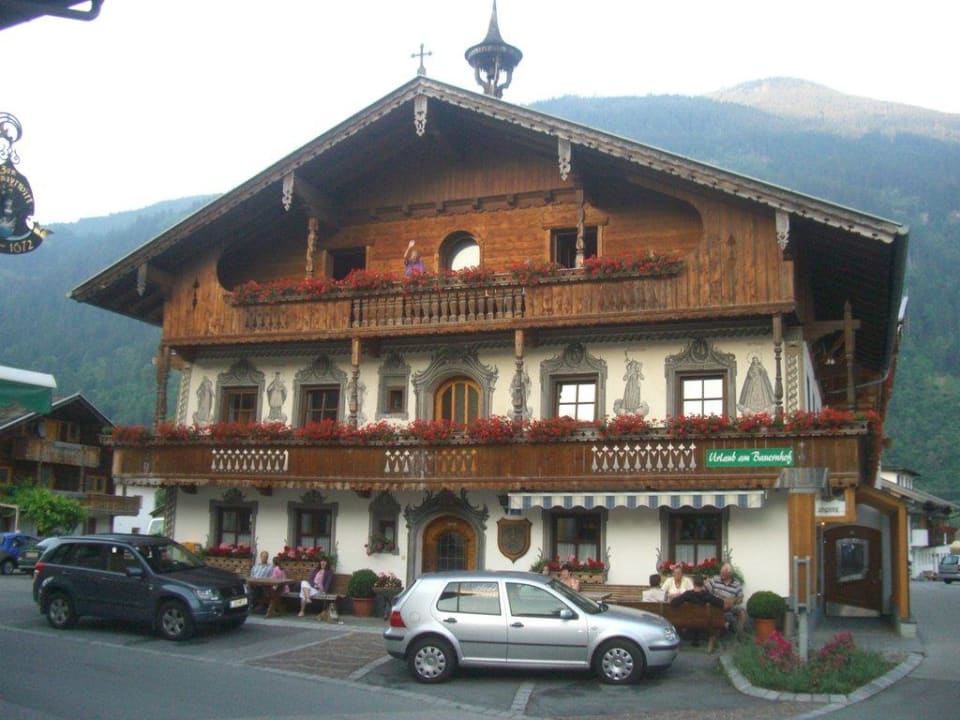 Ansicht von der Straße, Haupthaus Bachmayerhof