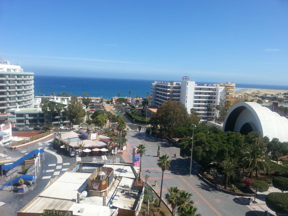 Ausblick vom Balkon Maritim Playa