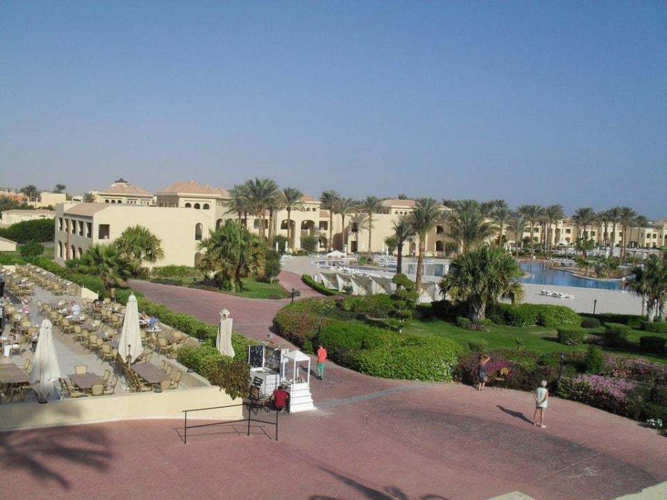 Blick über die Anlage Cleopatra Luxury Resort Makadi Bay
