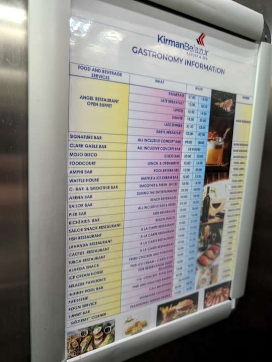 Gastro Kirman Belazur Resort & Spa