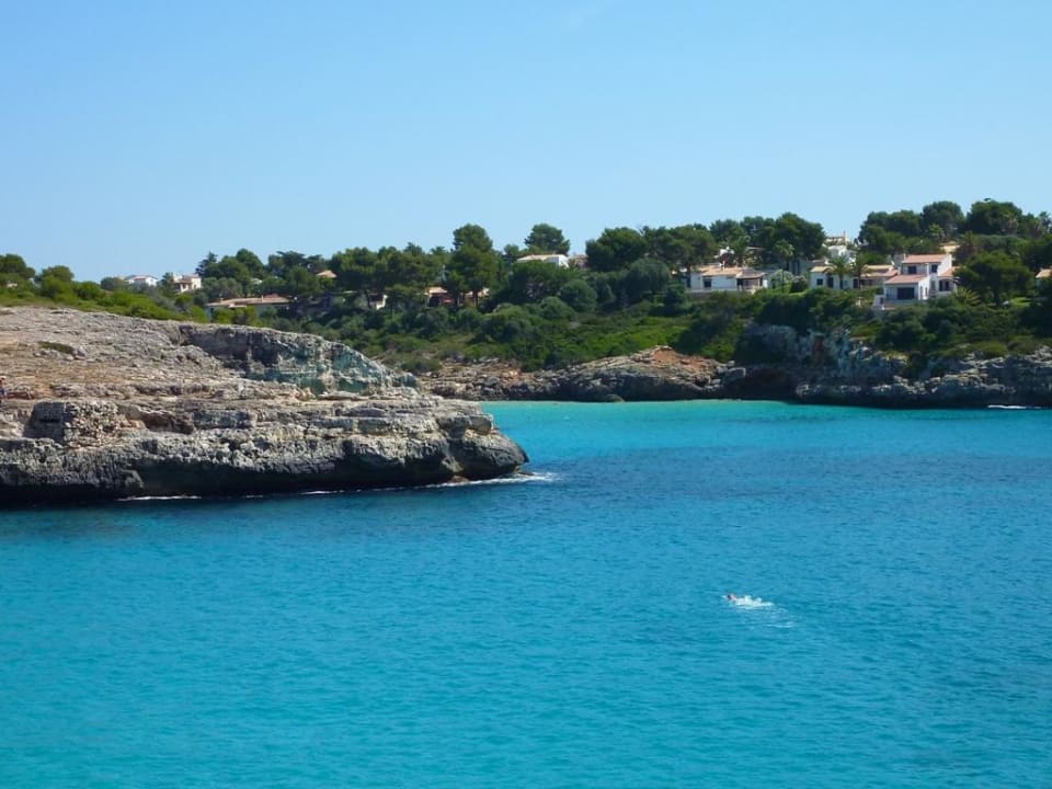 Widok z klifu blau punta reina