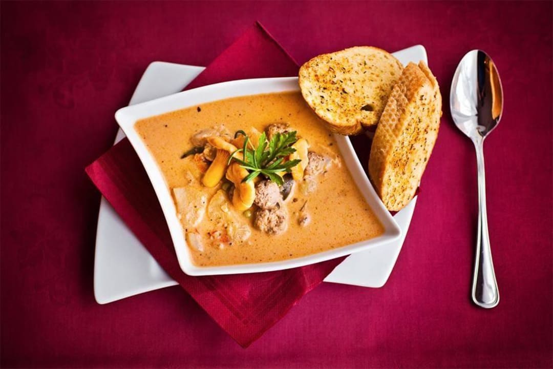 Zupa nadwarciańska - specjalność restauracji Hotel Dom nad Rzeką