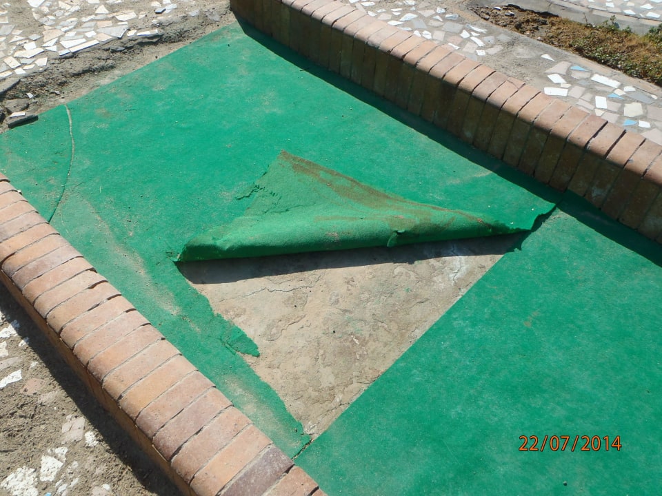 Minigolfplatz eher defekt Imperial Shams Abu Soma