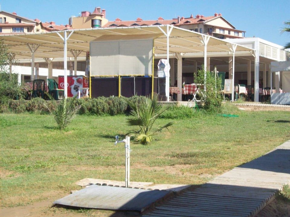 Ausblick von der Strandbar Hotel Orfeus Park