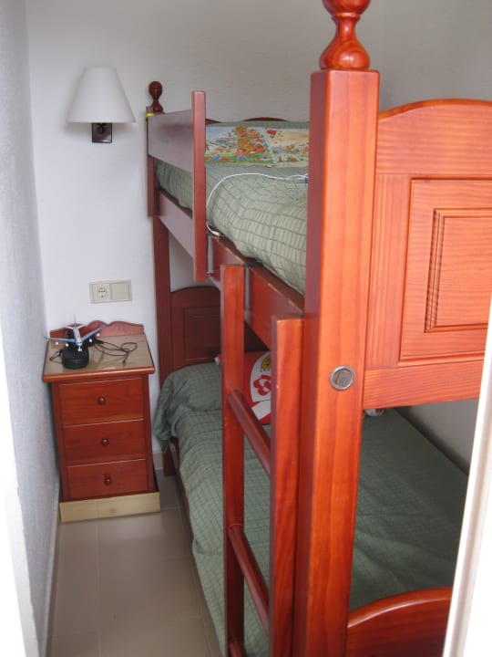 Die Stockbetten im Familien Appartement 1 Flipflop Cala Romantica