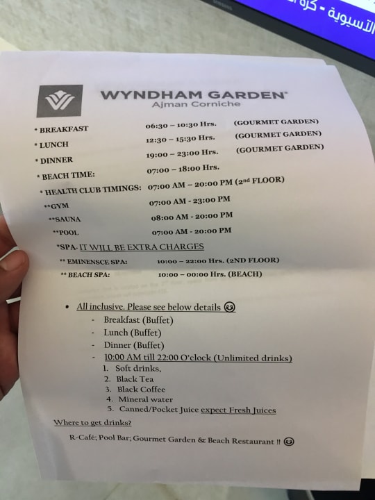 Sonstiges Wyndham Garden Ajman Corniche
