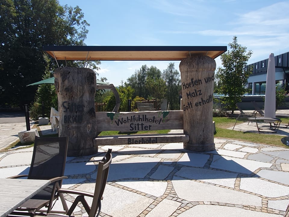 Gartenanlage 1. Bier & Wohlfühlhotel Gut Riedelsbach