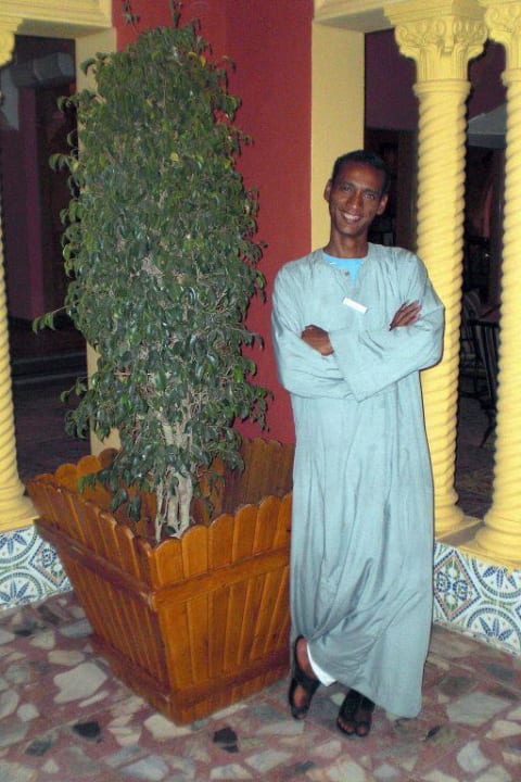 Restaurant Sindbad ohne Fawzy - undenkbar! Pickalbatros Alf Leila Wa Leila Resort - Neverland Hurghada