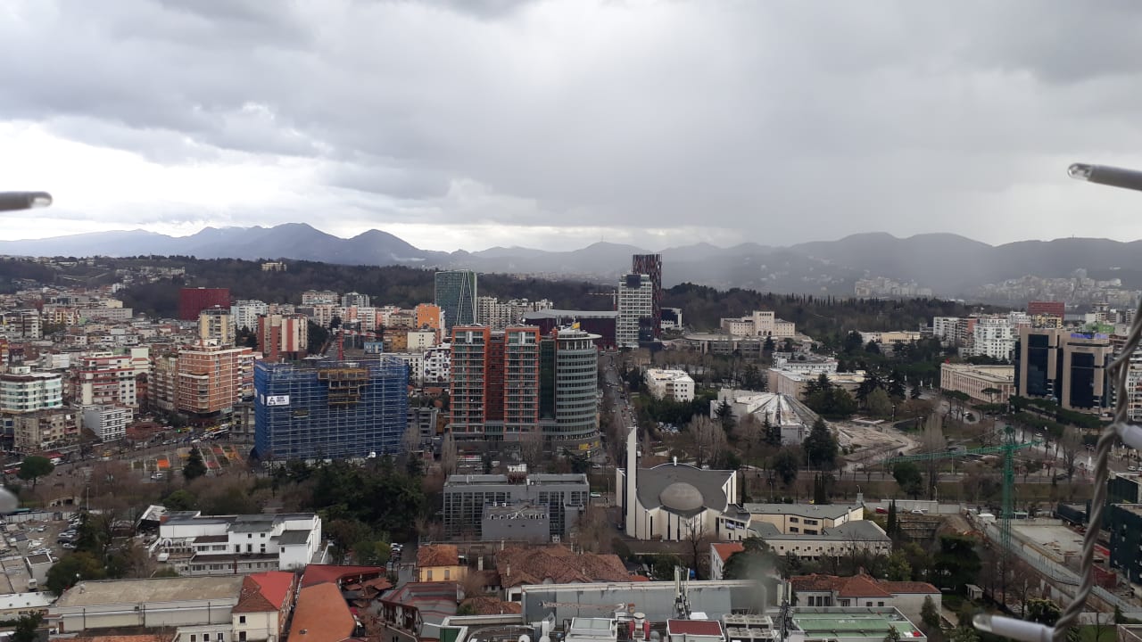 Ausblick The Plaza Tirana