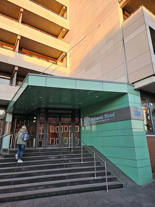 Außenansicht Apartment-Hotel Hamburg Mitte