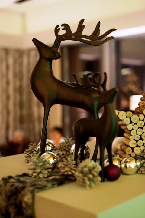 Weihnachtliche Deko Hotel Reinerhof