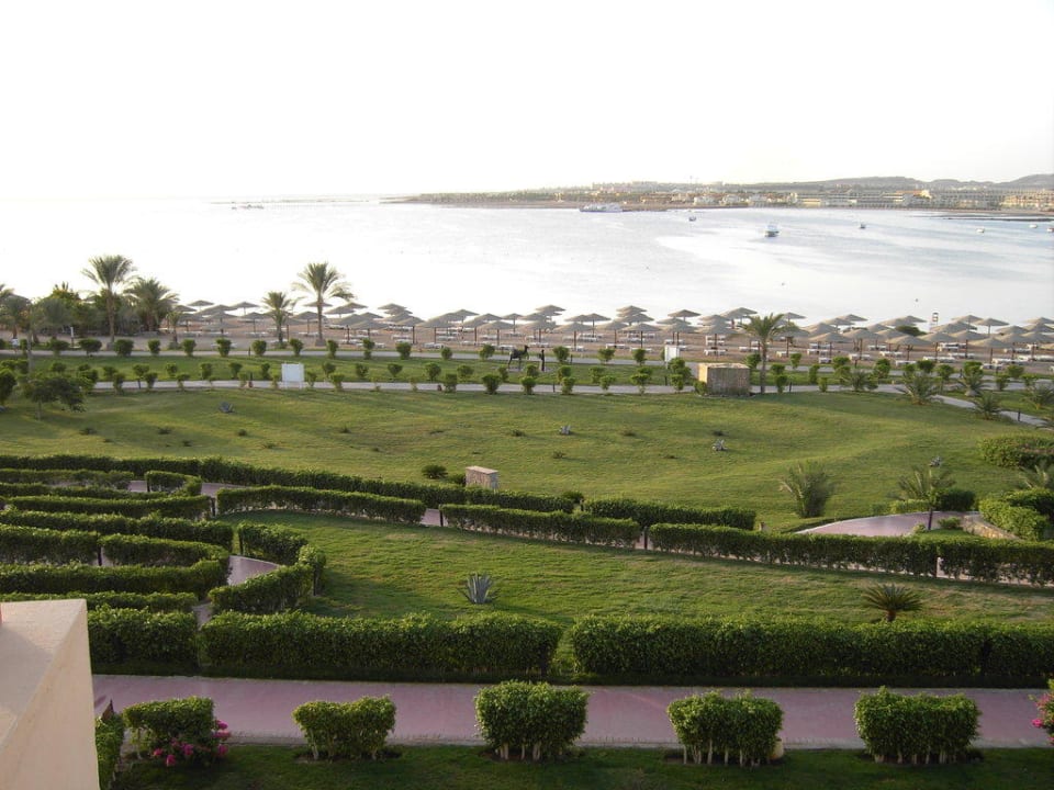 Blick vom Balkon Fort Arabesque Resort, Spa & Villas