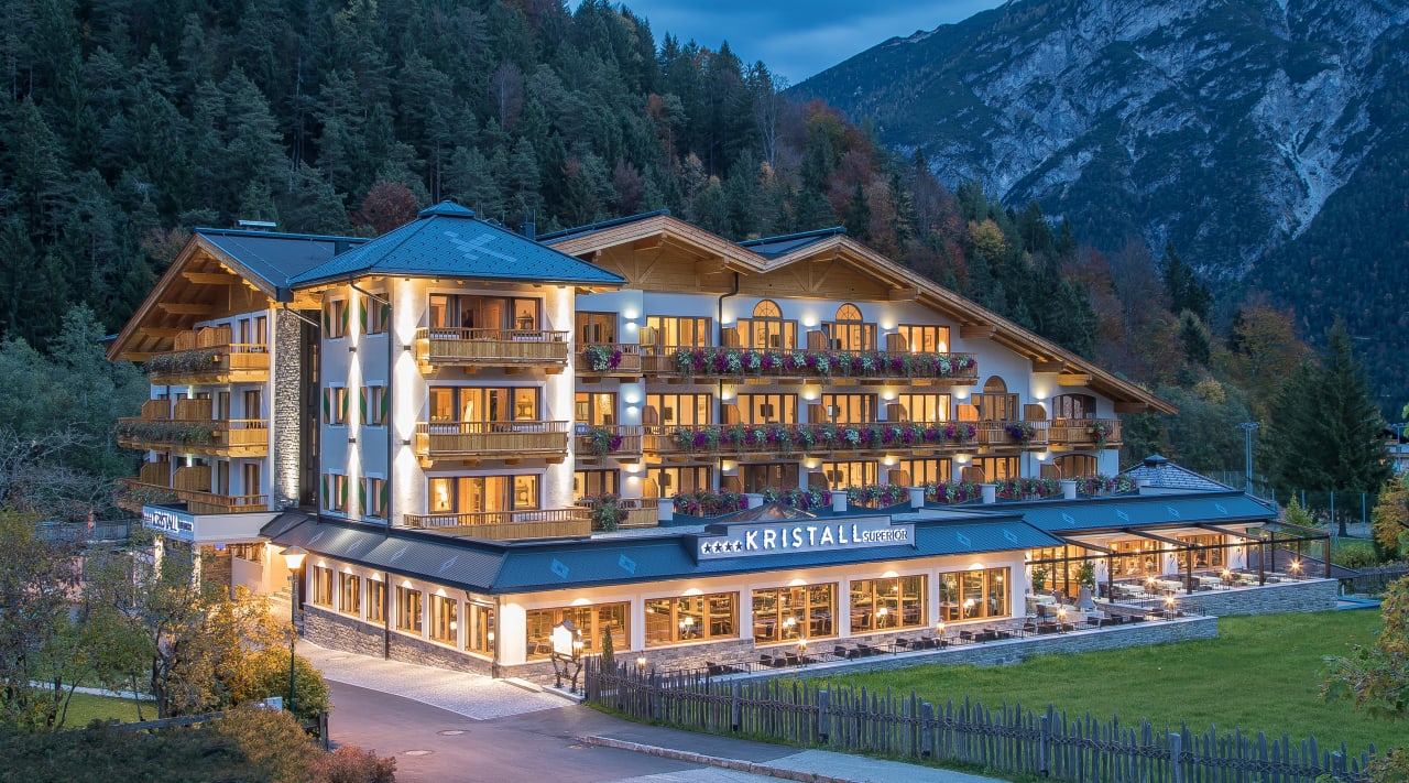Außenansicht Verwöhnhotel Kristall