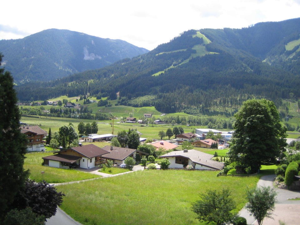 Blick vom Haus Richtung Süden Gästehaus Sonnberg