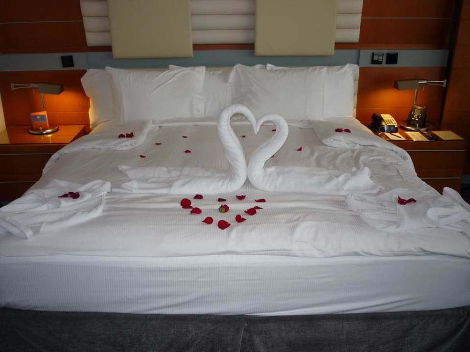 Flitterwochen-Begrüßung Golden Sands Hotel Creek