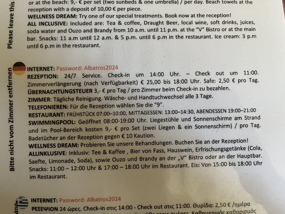 Sonstiges Hotel Albatros