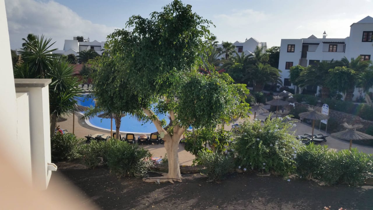 Ausblick vom Balkon allsun App.-Hotel Albatros