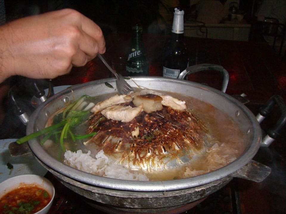 Kulinarisches Highlight im Sunrise (Mukatan) Hotel The Dewa Koh Chang