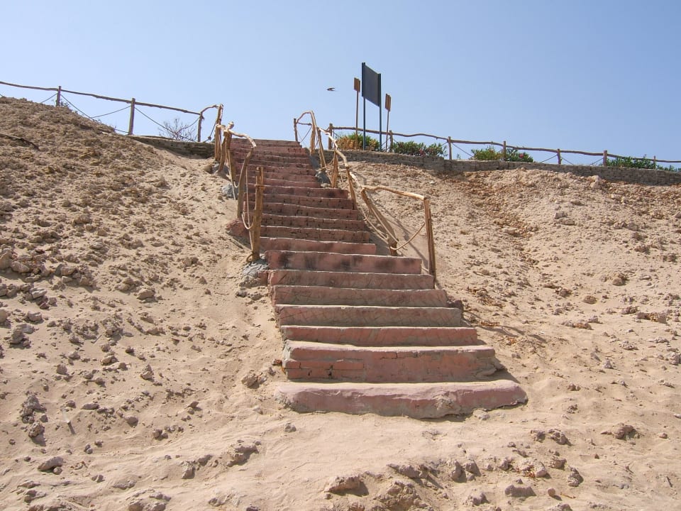 Zugang zum "Schnorchelstrand" Siva Golden Bay Makadi