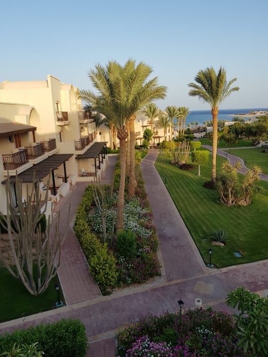 Vom Balkon im 2. Stock JAZ Belvedere Resort