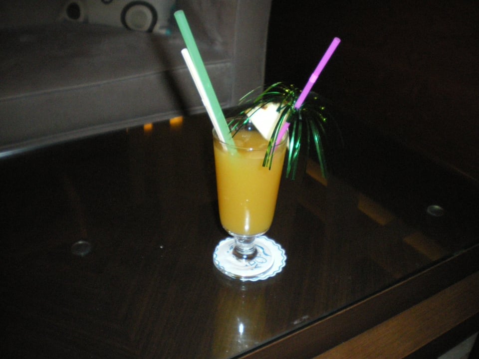 In der Lobby gabs dann diesen "Erstdrink" Adalya Ocean Deluxe