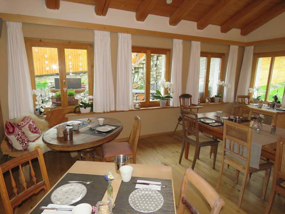 Frühstückraum Chesa Staila Hotel - B&B