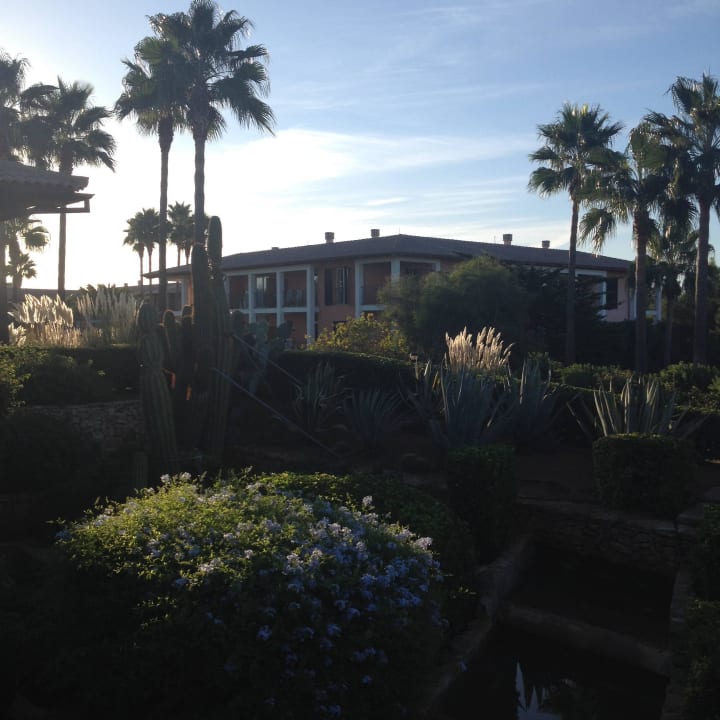 Impression Garten, Architektur Blau Colònia Sant Jordi