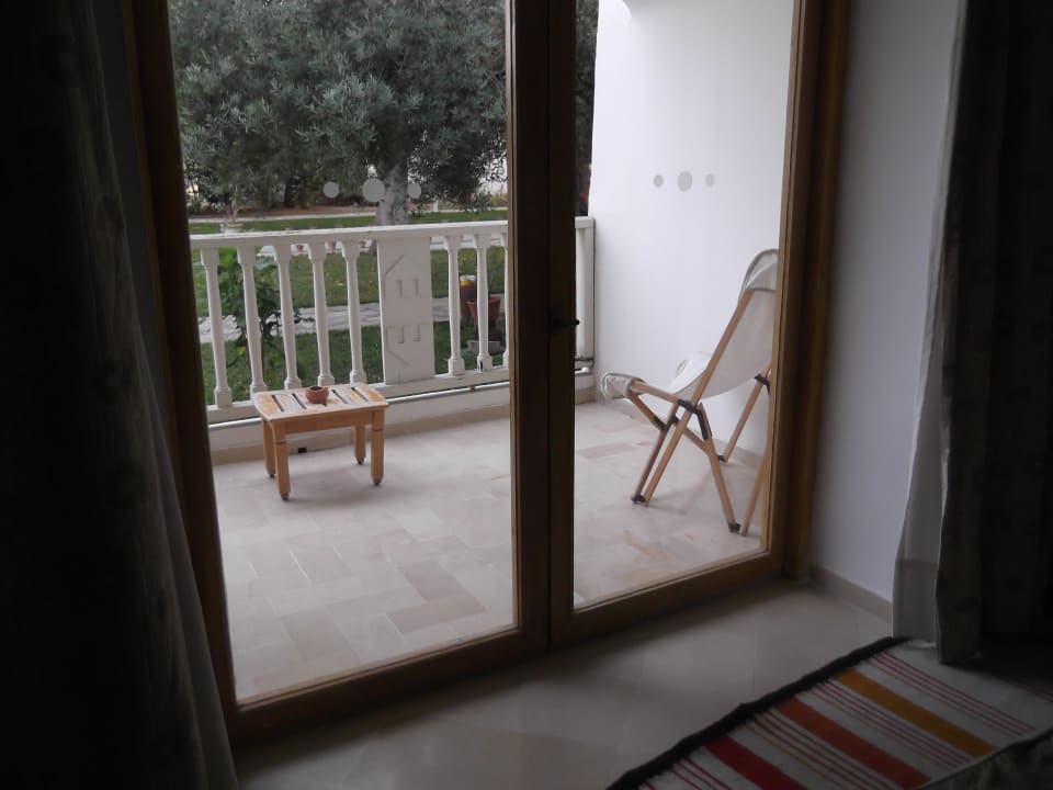 Blick zum Balkon The Orangers Beach Resort and Bungalows