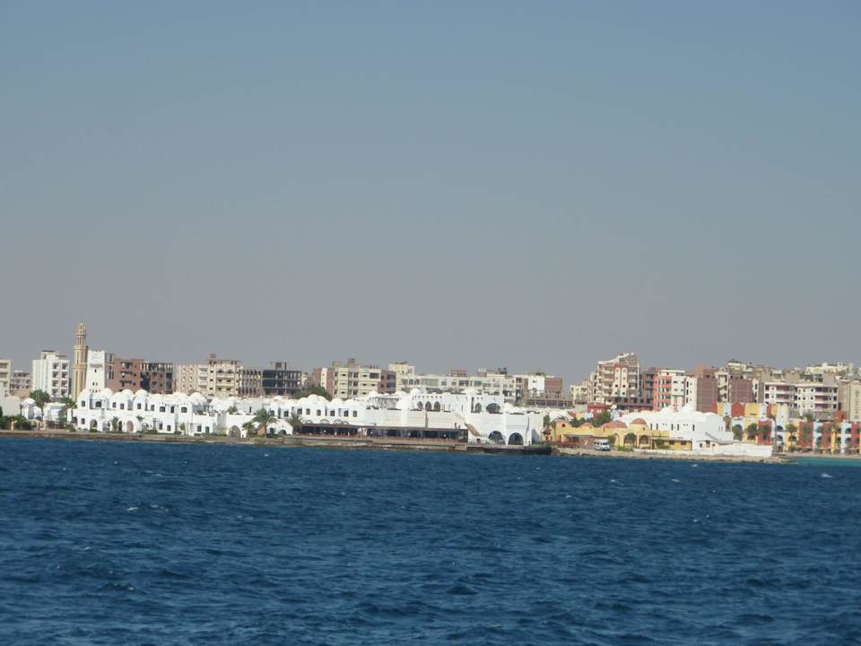 Hotel vom Meer aus Arabella Azur Resort