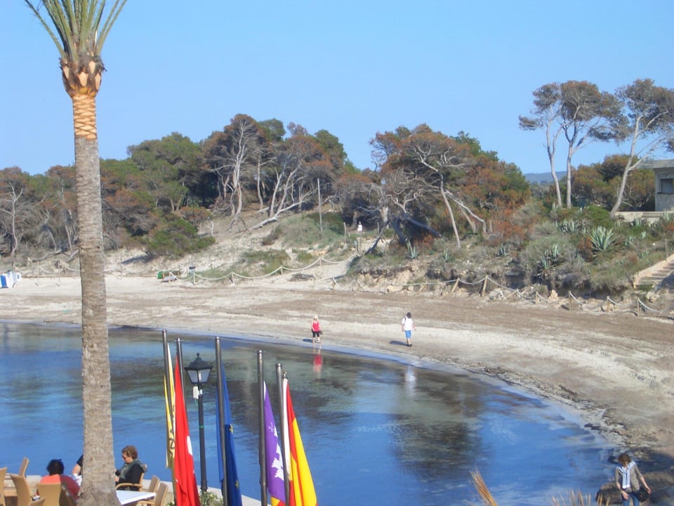 Anfang des Strandes am Hotel Universal Hotel Marques