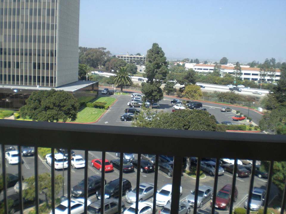 Ausblick vom Balkon Hotel Courtyard by Marriott Oxnard
